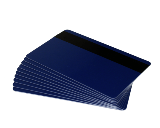 Blue Magstripe Cards