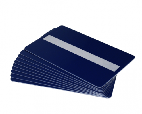 Blue Signature Strip Cards