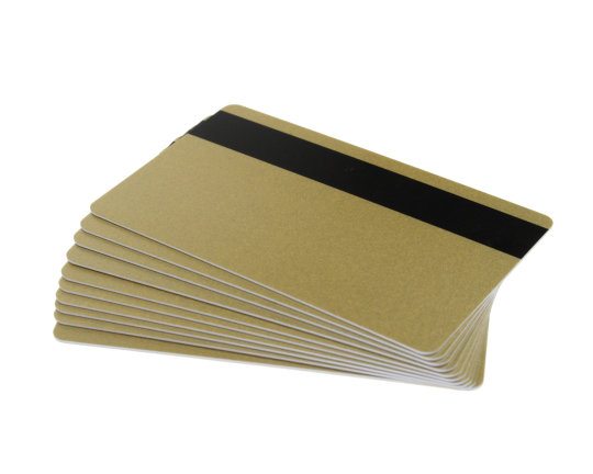 Gold Magstripe Cards