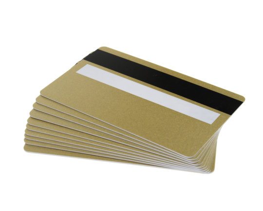 Gold Magstripe & Sig Panel Cards