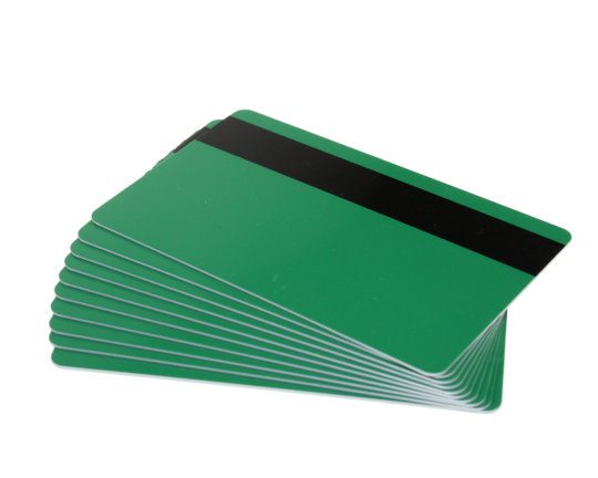 Green Magstripe Cards
