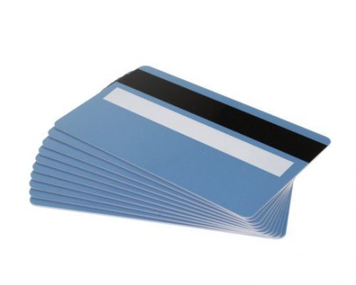 Light Blue Magstripe & Sig Panel Cards