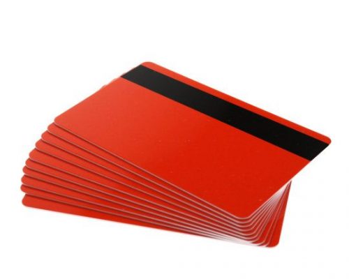 Red Magstripe Cards