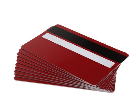 Red Magstripe & Sig Panel Cards