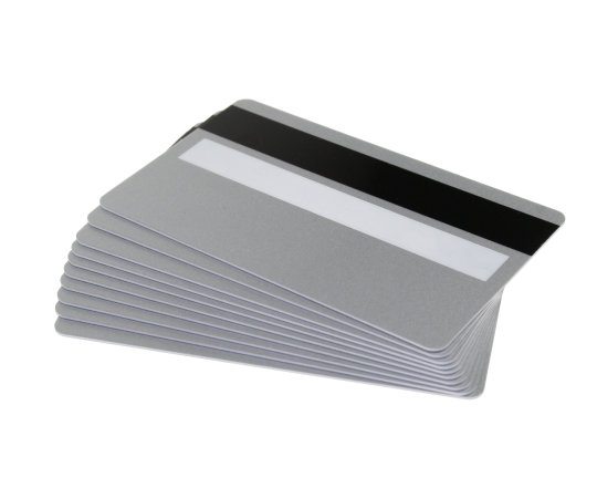 Silver Magstripe & Sig Panel Cards
