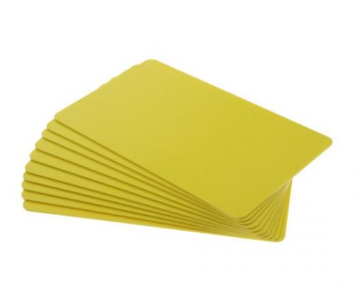 Yellow Blank Cards