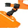 orange lanyards