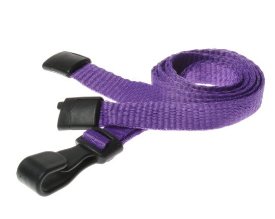 purple lanyards