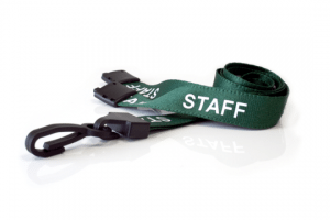 Green Staff Lanyards