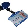 blue staff lanyard