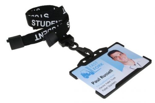 Black Student Lanyards