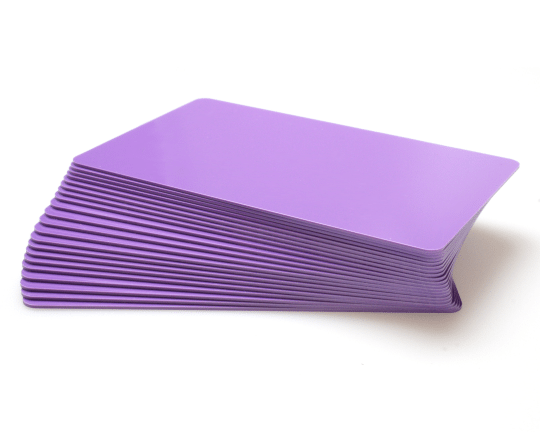 Purple cards