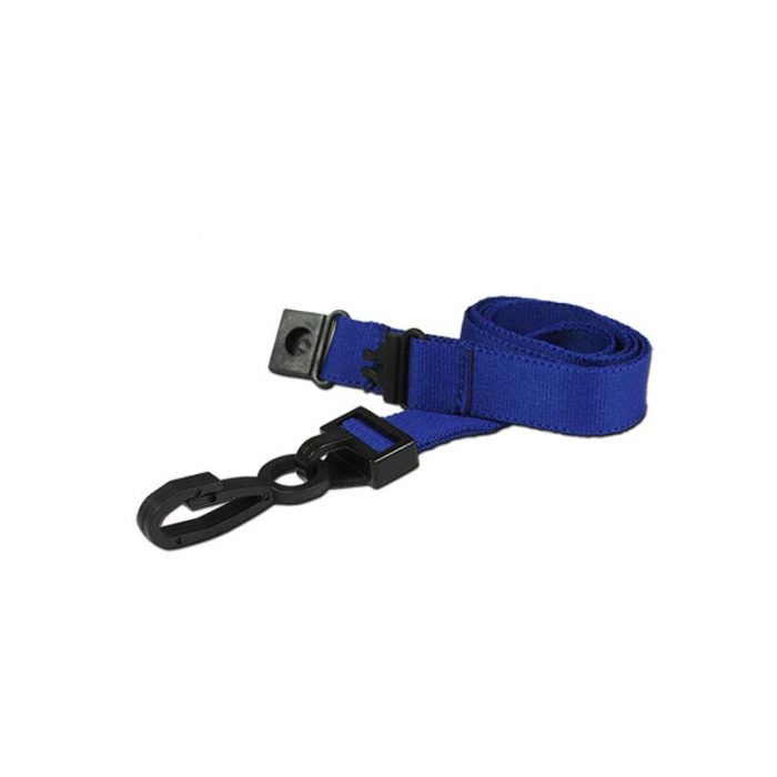 dark blue lanyards plastic clip