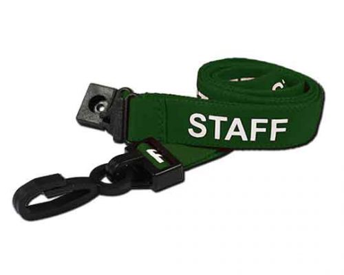 green lanyards