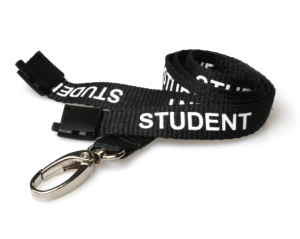 Black Student Lanyards