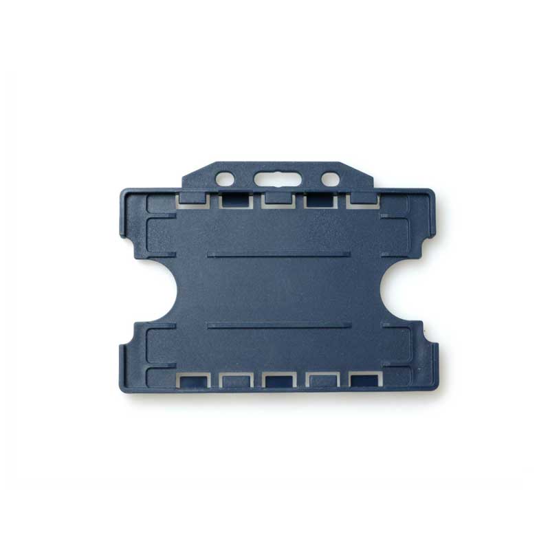 blue dual card holder