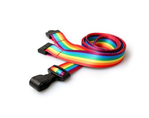 rainbow lanyards