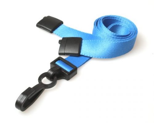 light blue lanyards