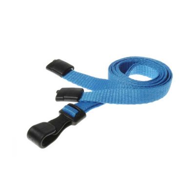 light blue lanyard