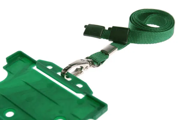 Green Lanyards With Holder