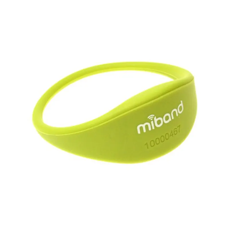 Yellow Miband RFID Wristband