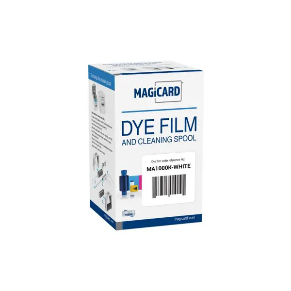 Magicard MA1000K-white colour ribbon