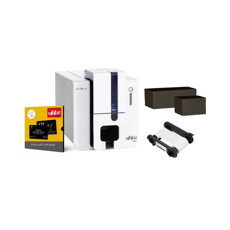 Evolis Edikio Guest Flex Printing Bundle