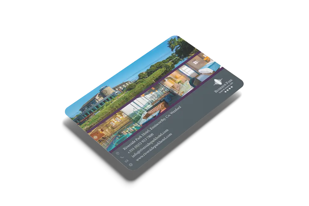 Riverside Park Hotel Card