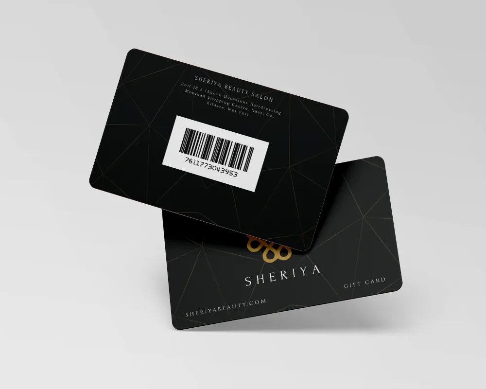 200 printed barcode gift cards