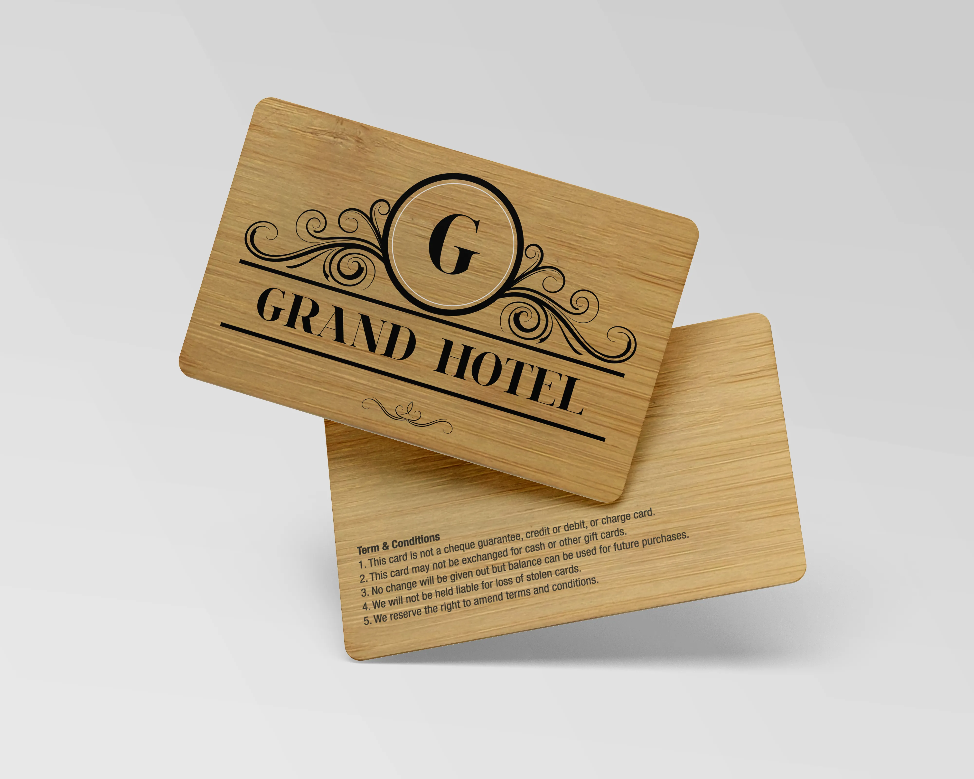 Grand Hotel Bamboo Card