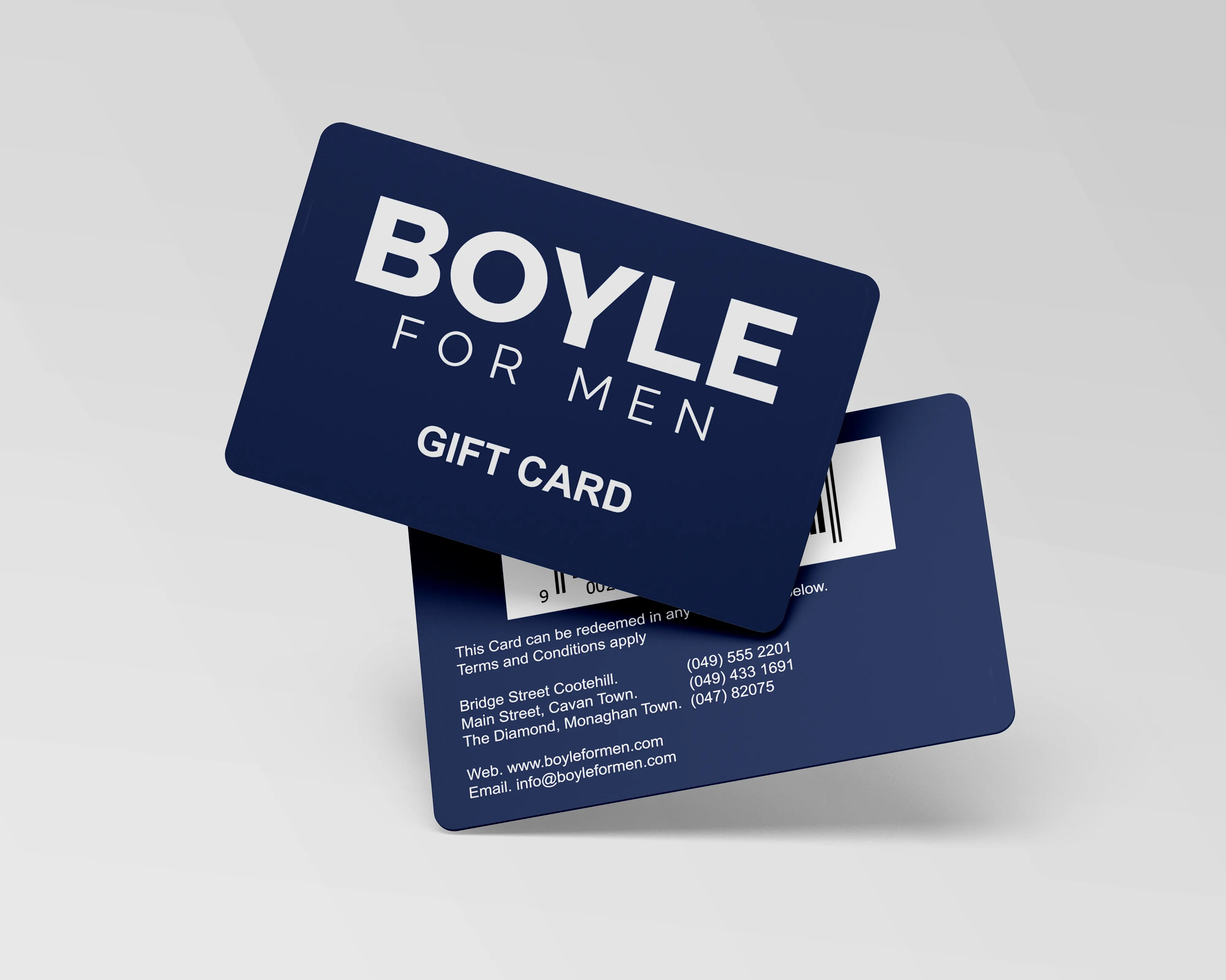 Printed Gift Card For Retail